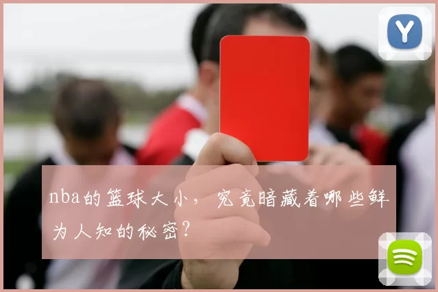 nba的篮球大小,究竟暗藏着哪些鲜为人知的秘密?